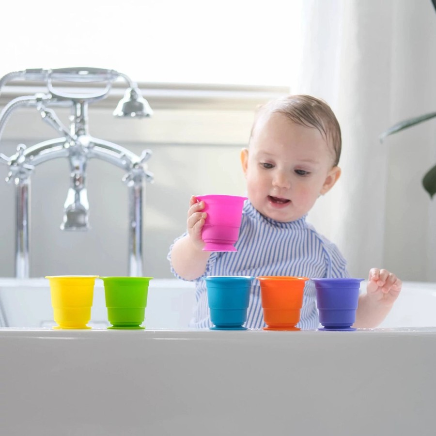 Play + Learn Fat Brain Bath Toys | Fat Brain - Suction Kupz