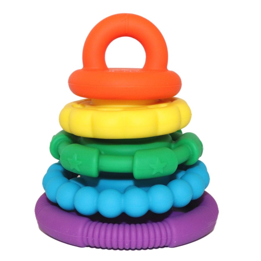 Baby [0-23M] Jellystone Designs Sensory | Rainbow Stacker | Bright