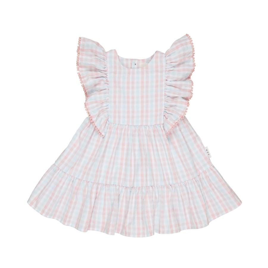 Baby [0-23M] Huxbaby Dresses | Huxbaby Jewel Check Dress