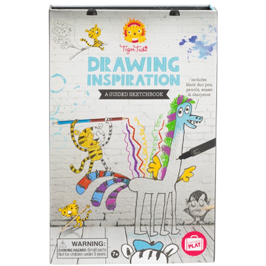 Play + Learn Tiger Tribe Activity Sets | Drawing Inspiration - A Guided Sketchbook