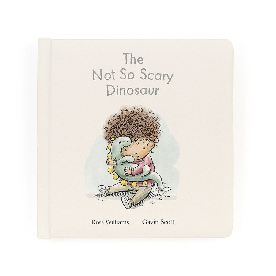 Play + Learn Jellycat Books | Jellycat - The Not So Scary Dinosaur Book