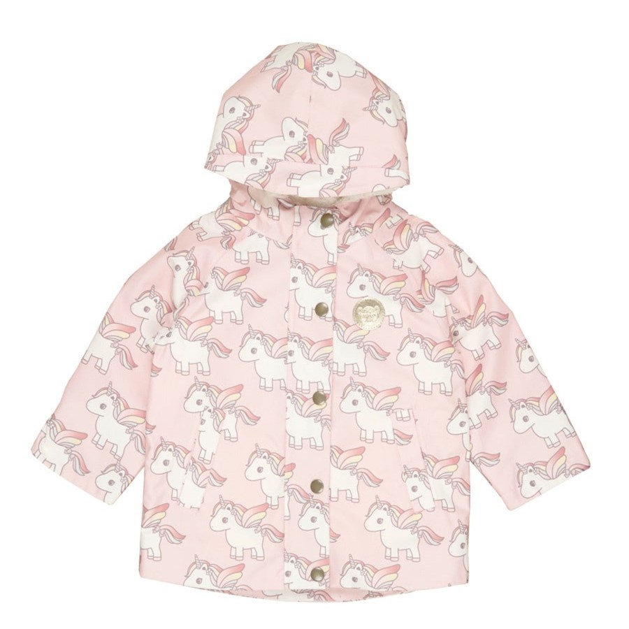 Child [2-14] Huxbaby Rainwear | Huxbaby Unicorn Raincoat - Lotus