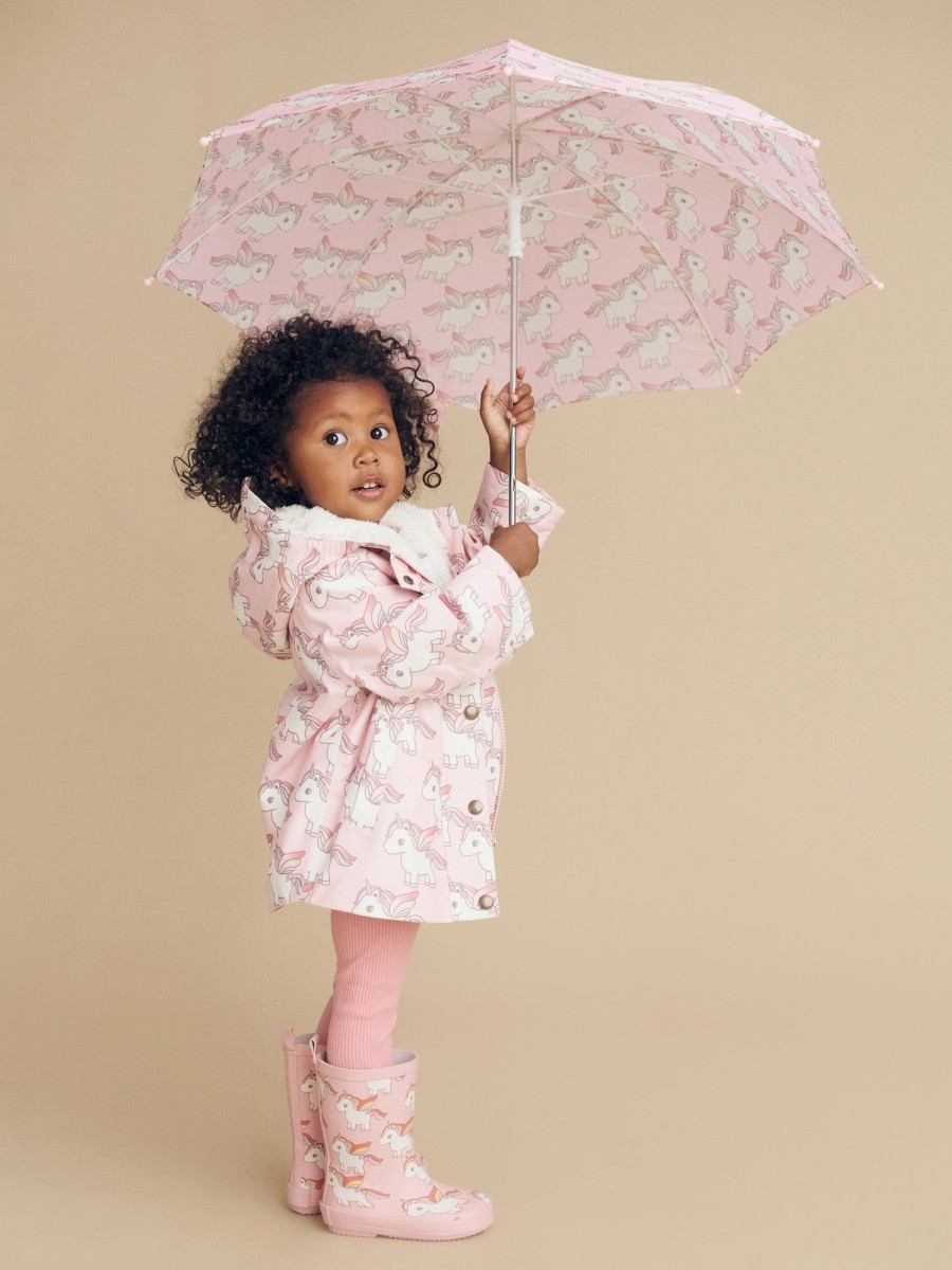 Child [2-14] Huxbaby Rainwear | Huxbaby Unicorn Raincoat - Lotus