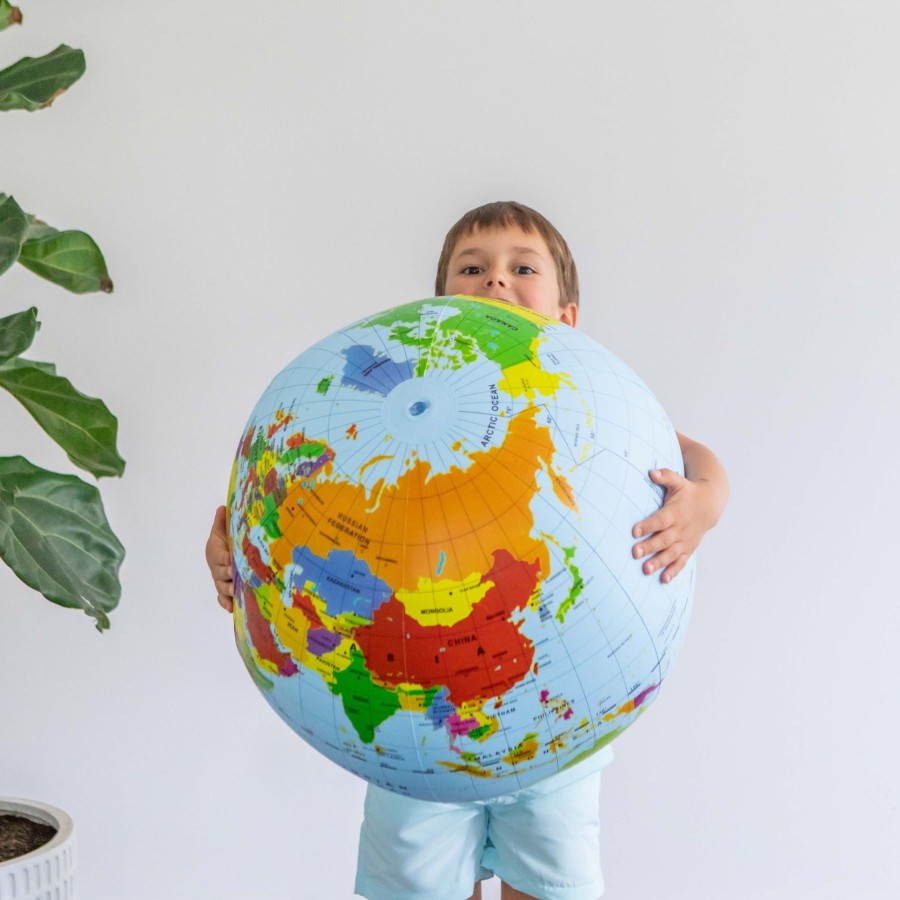 Play + Learn Tiger Tribe Nature | World Globe - 50Cm