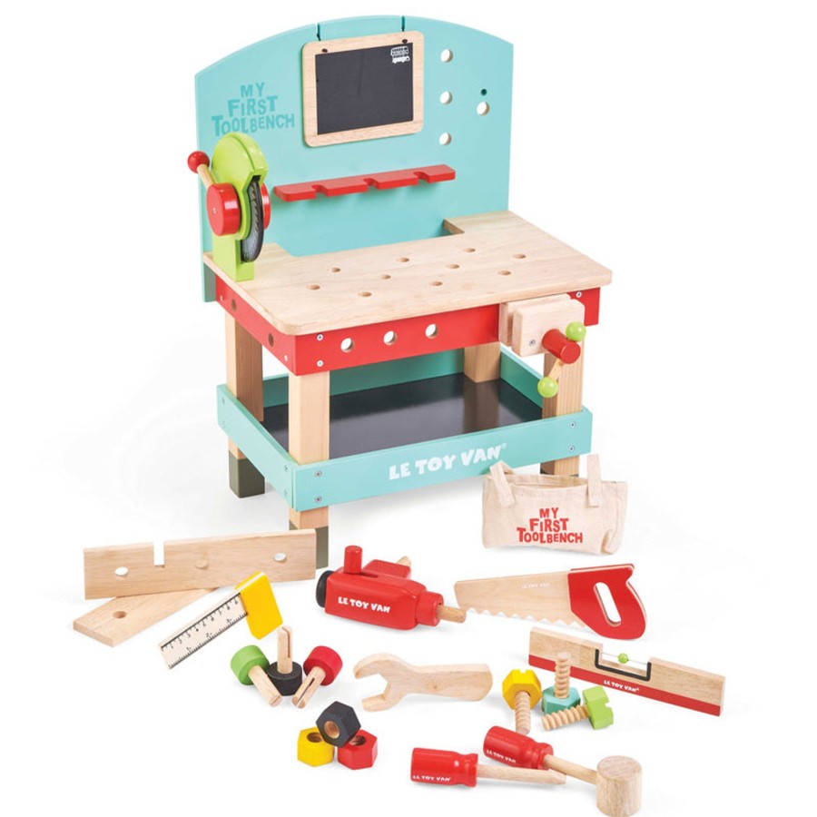 Play + Learn Le Toy Van Role Play | My First Wooden Tool Bench