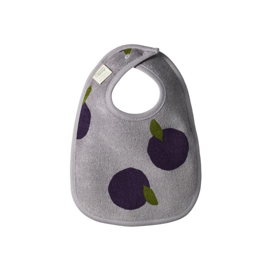 Baby [0-23M] Nature Baby Bibs | Nature Baby Reversible Bib - Grande Plum Print