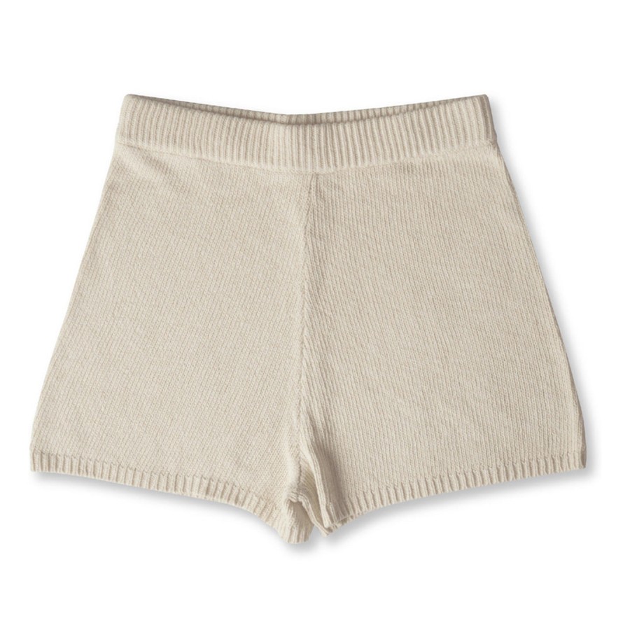 Grown Ups Grown | Grown Ladies Beach Shorts - Milk