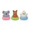 Play + Learn Tiger Tribe Bath Toys | Mix & Match Bath Mates - Aussie Animals