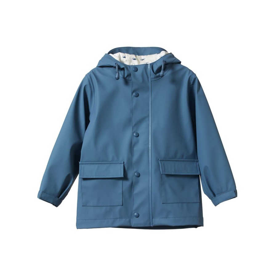 Baby [0-23M] Nature Baby Rainwear | Nature Baby Raincoat - Sky Blue