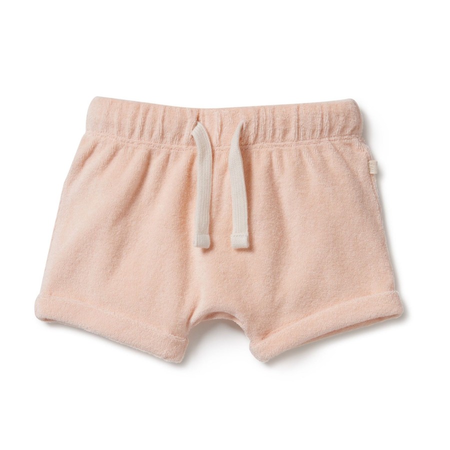 Child [2-14] Wilson & Frenchy Bottoms | Wilson And Frenchy Organic Terry Short Antique Pink