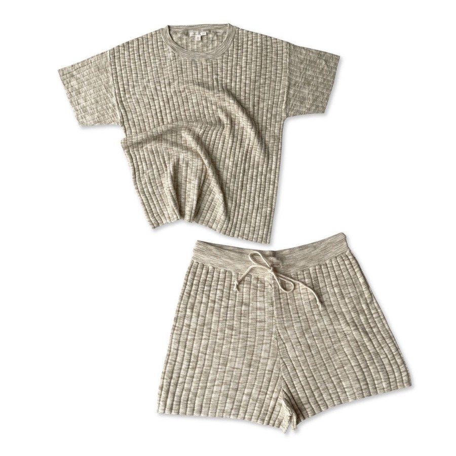 Grown Ups Grown | Grown Ladies Knitted Lounge Set - Latte