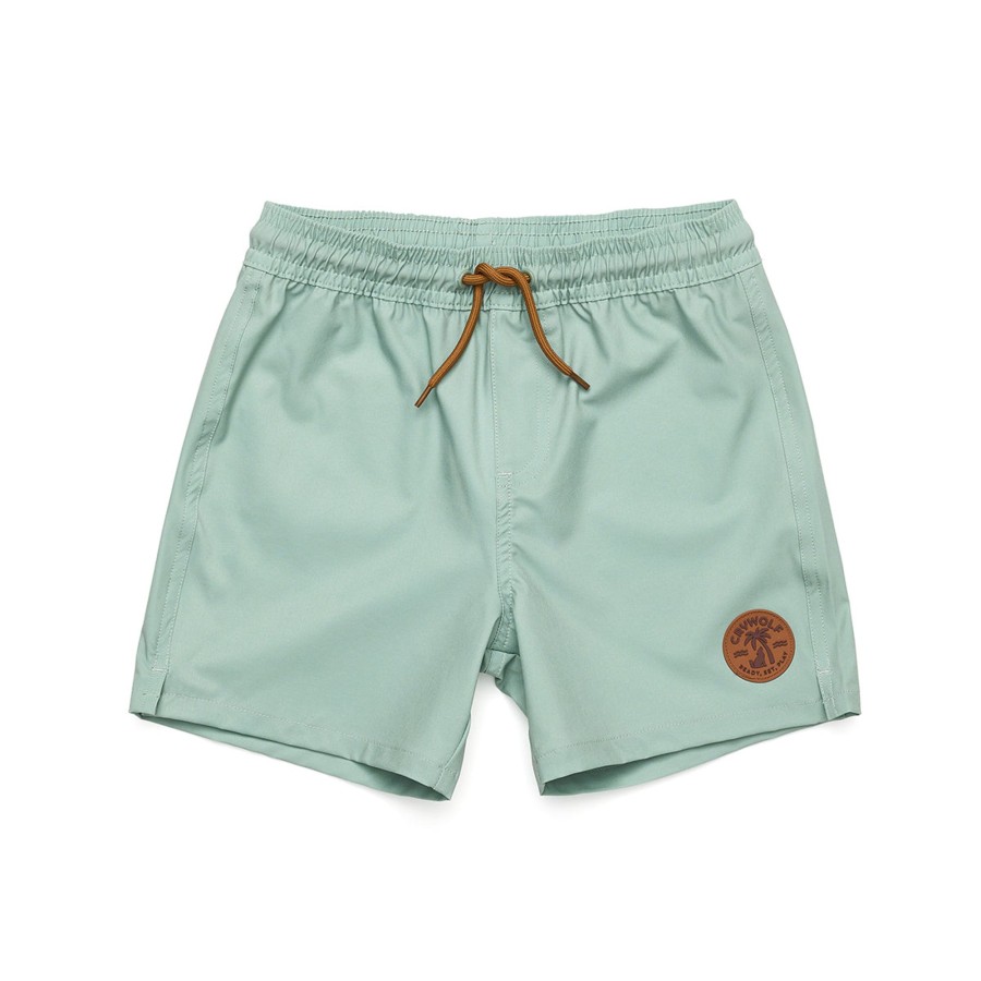 Baby [0-23M] Crywolf Swim | Crywolf Board Shorts Jade