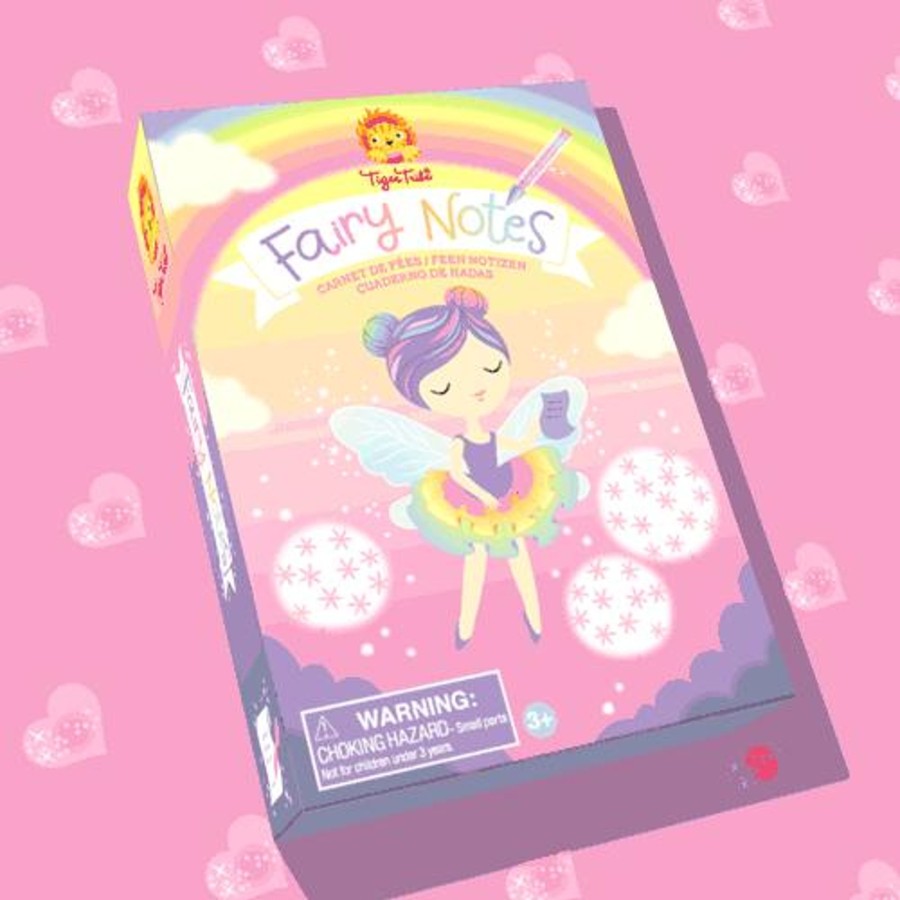 Play + Learn Tiger Tribe Stationery | Fairy Notes - Rainbow Fairy