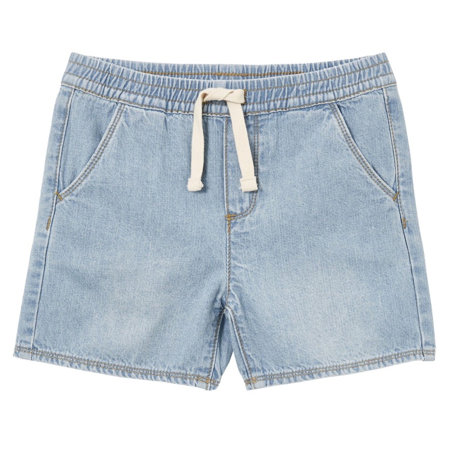 Child [2-14] Milky Bottoms | Milky Light Wash Denim Short - Light Wash Denim