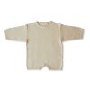 Child [2-14] Grown Knitwear | Grown Hemp Oversized Playsuit - Lemonade