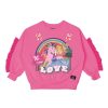 Child [2-14] Rock Your Baby Jumpers | Rock Your Baby Unicorn Love Sweatshirt Aw23