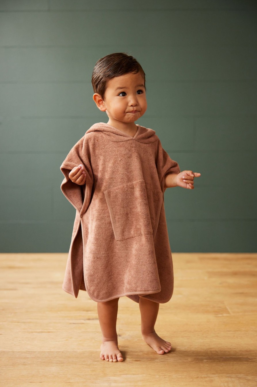 Baby [0-23M] Nature Baby Swim | Nature Baby Bear Poncho Towel - Hazelnut