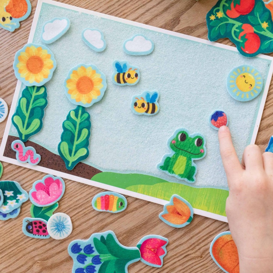 Play + Learn Tiger Tribe Activity Sets | Felt Stories - Once Upon A Garden