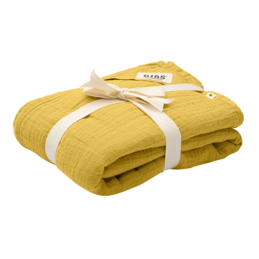 Baby [0-23M] Bibs Swaddles + Wraps | Bibs Swaddle - Mustard