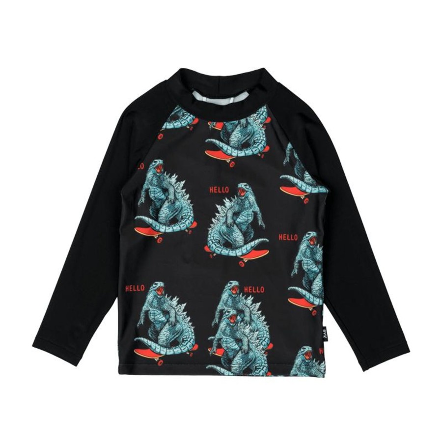 Child [2-14] Rock Your Baby Swim | Rock Your Baby Hello Dino Long Sleeve Rashie