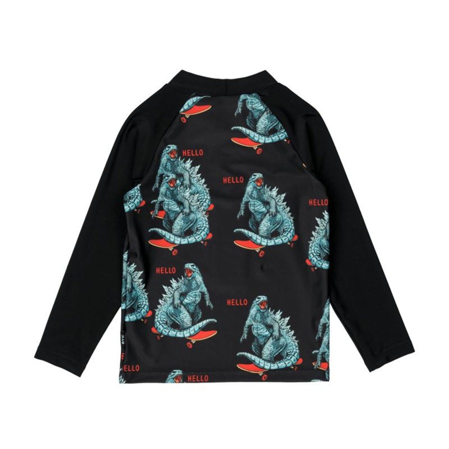 Child [2-14] Rock Your Baby Swim | Rock Your Baby Hello Dino Long Sleeve Rashie