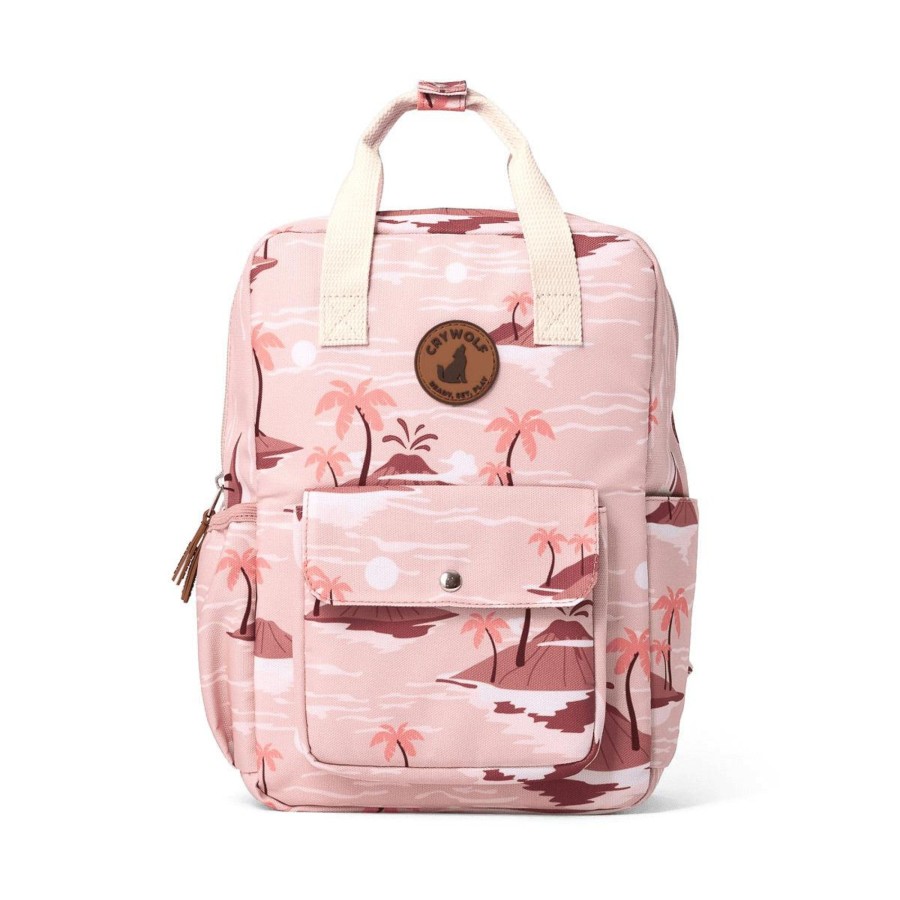 Child [2-14] Crywolf Bags + Mealtime | Crywolf Mini Backpack Sunset Lost Island