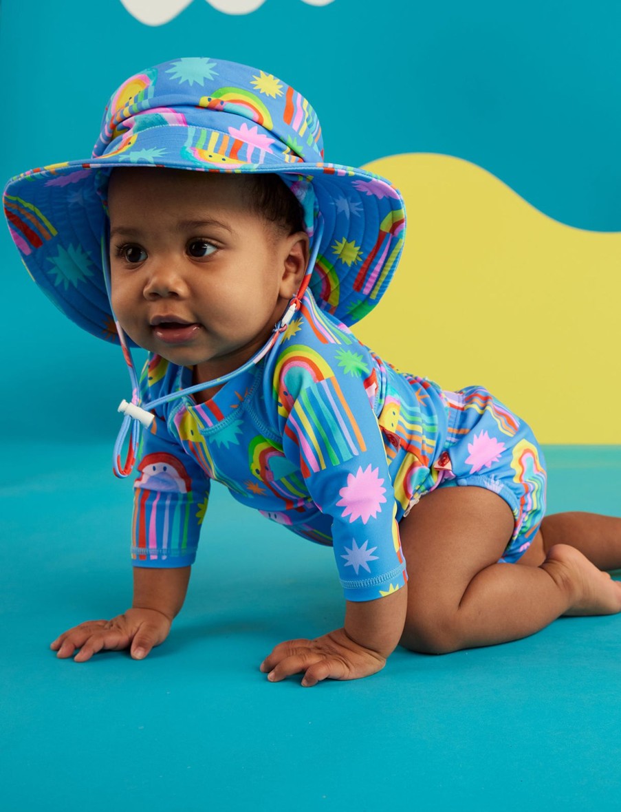 Child [2-14] Halcyon Nights Hats | Halcyon Nights Here We Glow Swim Bucket Hat