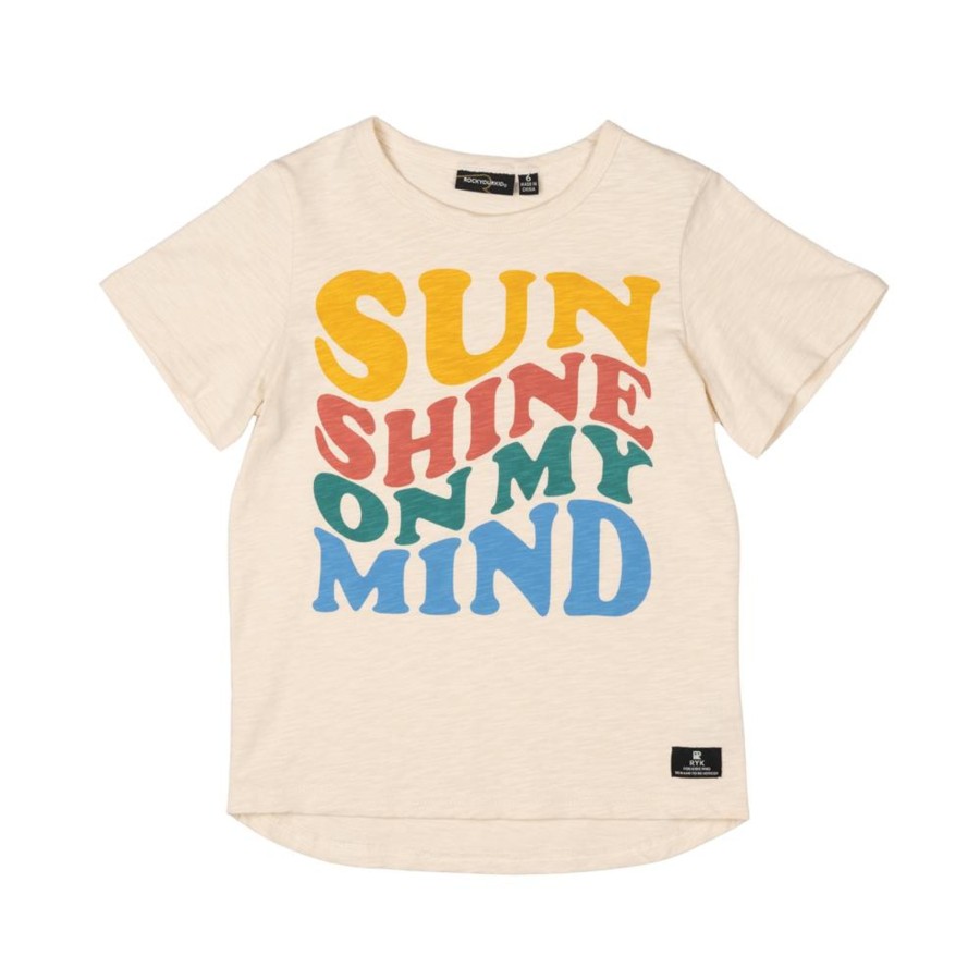 Child [2-14] Rock Your Baby Tops | Rock Your Baby T-Shirt - Sunshine