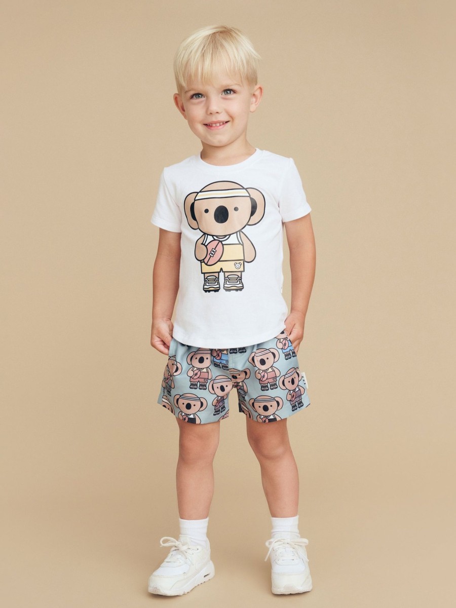 Baby [0-23M] Huxbaby Tops | Huxbaby Sporty Koala T-Shirt