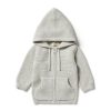 Child [2-14] Wilson & Frenchy Outerwear | Wilson And Frenchy Knitted Zipped Jacket - Grey Melange