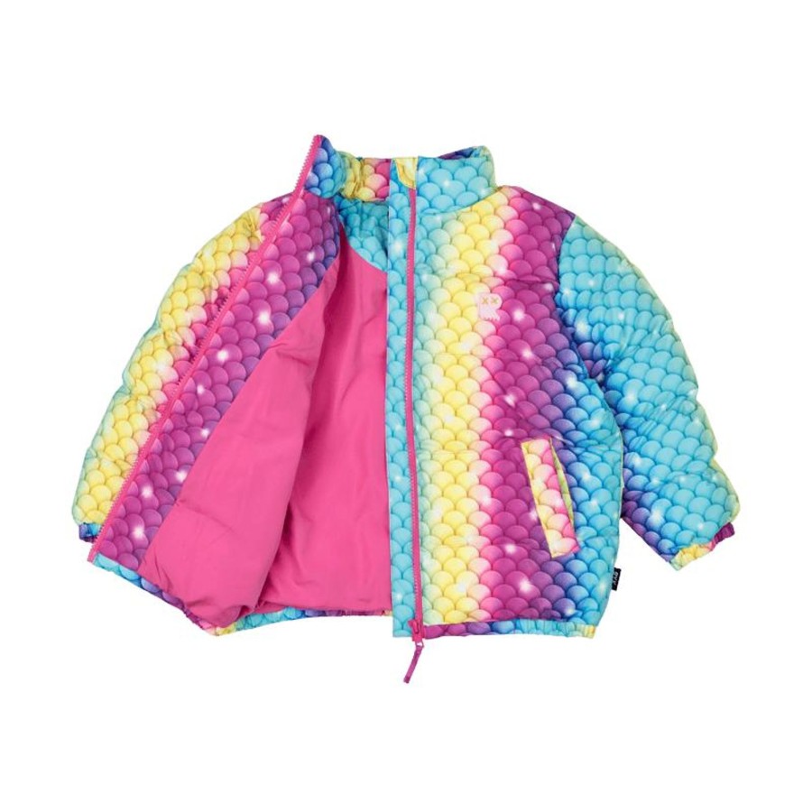 Child [2-14] Rock Your Baby Outerwear | Rock Your Baby Splash Puff Padded Jacket With Lining