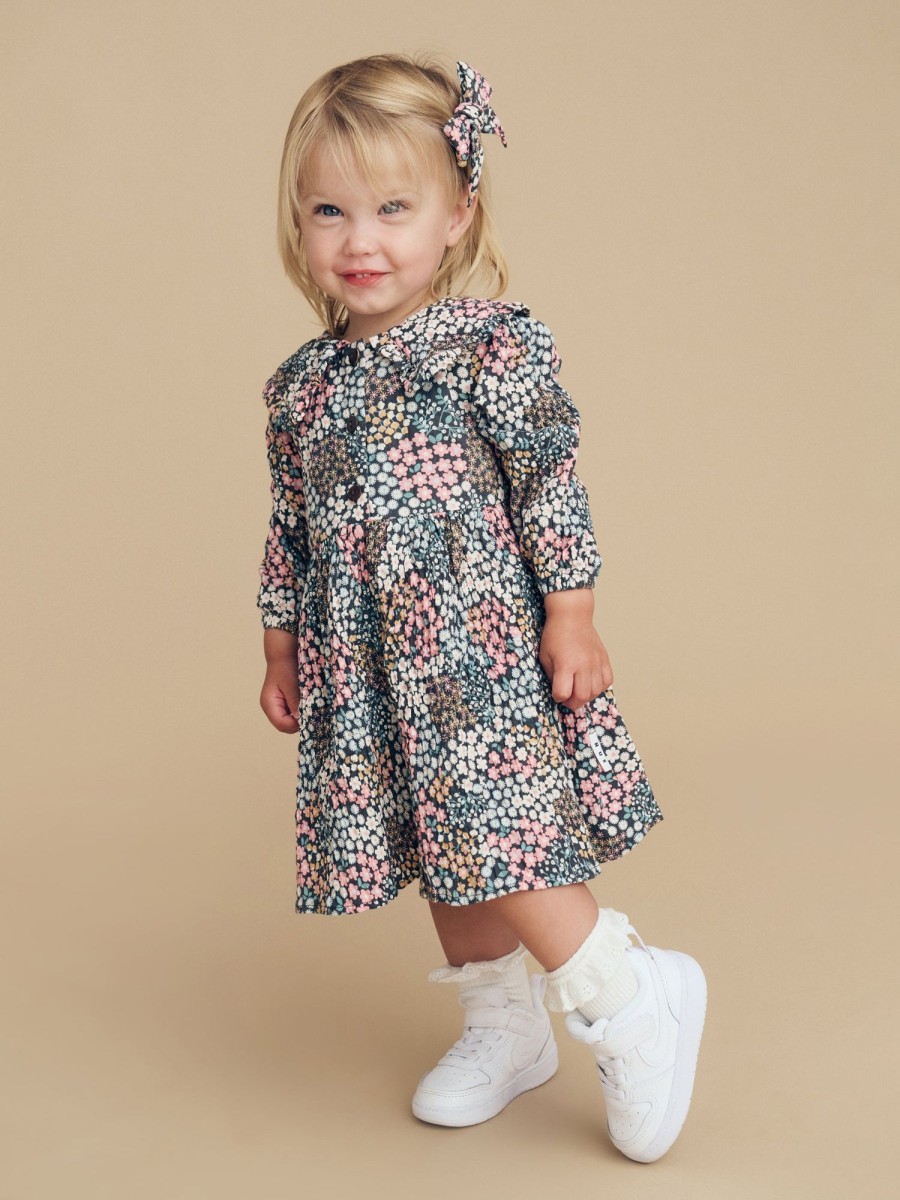 Baby [0-23M] Huxbaby Dresses | Huxbaby Garden Floral Collar Dress