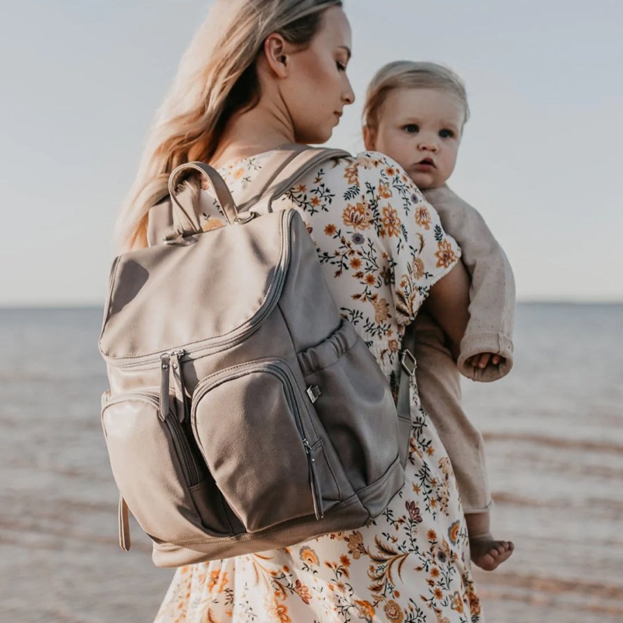 Grown Ups Oi Oi | Oioi Nappy Backpack Taupe