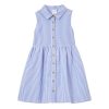 Baby [0-23M] Milky Dresses | Milky Yacht Stripe Dress - Blue Stripe