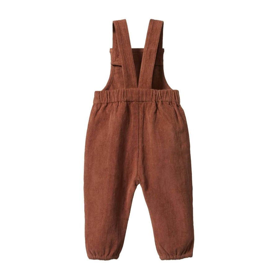 Child [2-14] Nature Baby Overalls + Playsuits | Nature Baby Tipper Overalls - Hazelnut