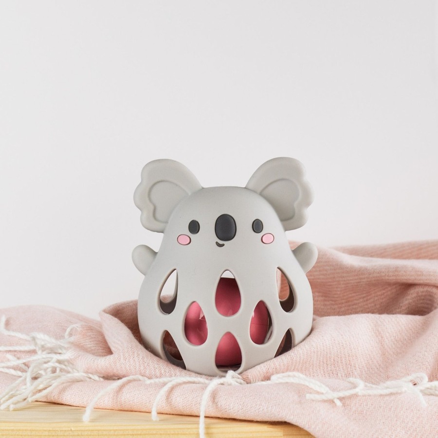 Baby [0-23M] Tiger Tribe Sensory | Silicone Rattle - Koala