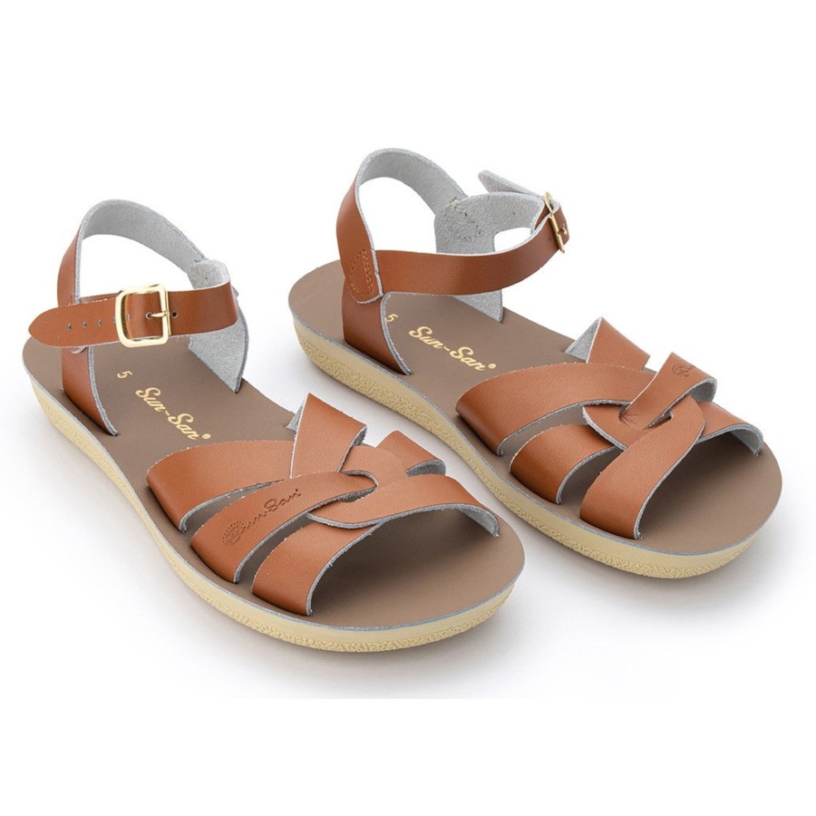 Grown Ups Saltwater Sandals | Saltwater Sandals Adults Sun San Swimmer Tan