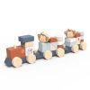 Baby [0-23M] Speedy MonNew Wooden Toys | Speedy Monkey - Stacking Train