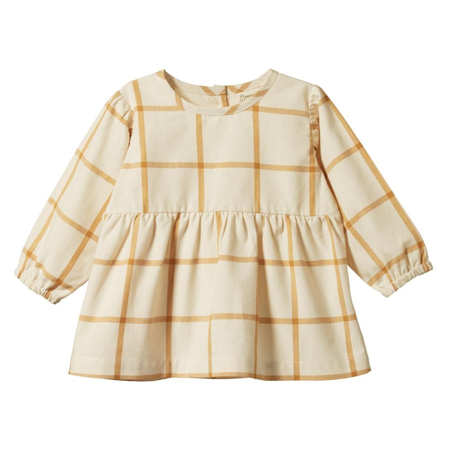 Child [2-14] Nature Baby Tops | Nature Baby Esther Blouse - Picnic Check