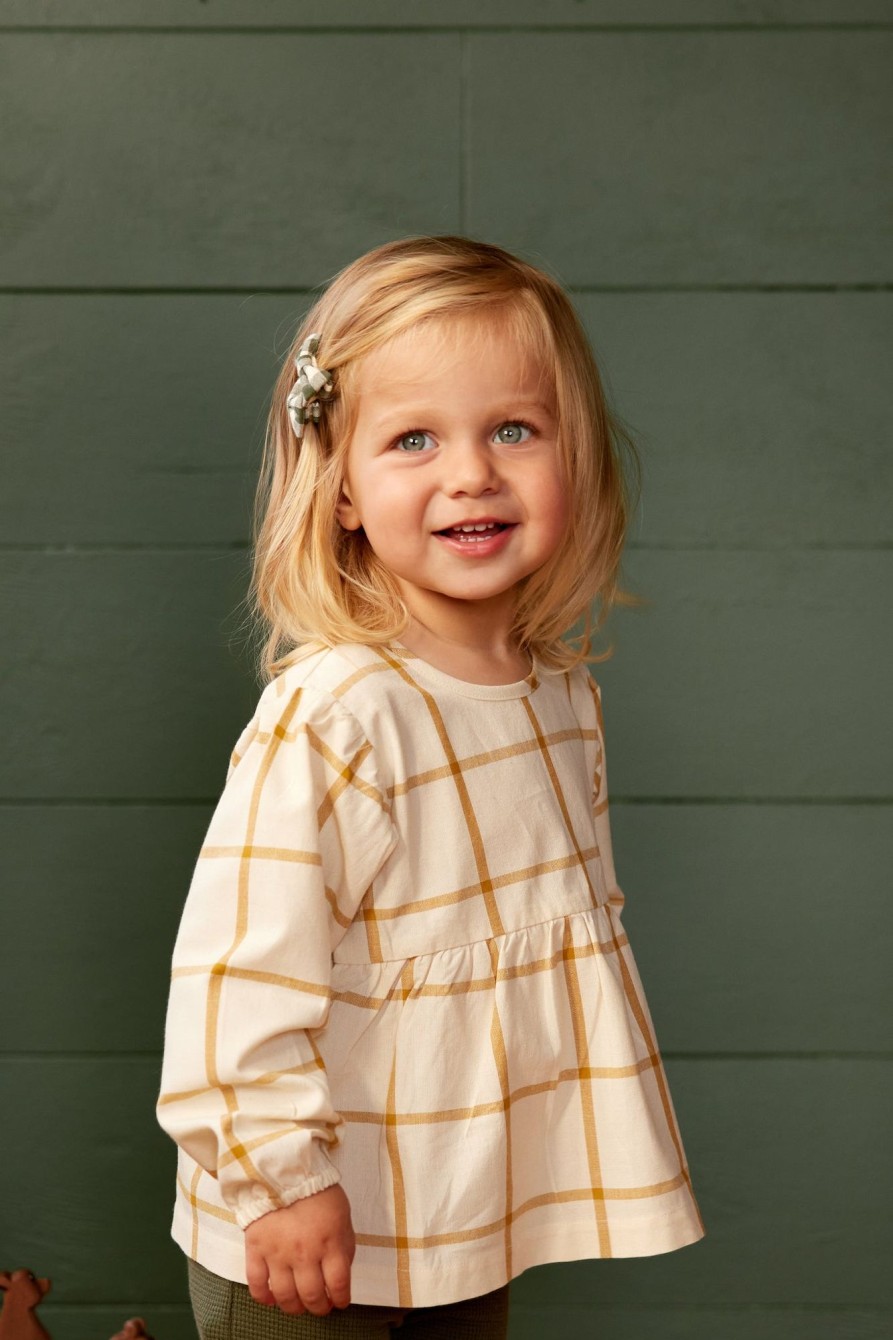 Child [2-14] Nature Baby Tops | Nature Baby Esther Blouse - Picnic Check