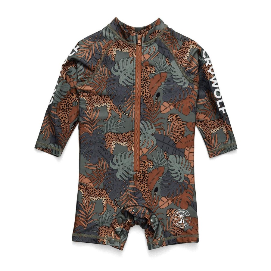 Baby [0-23M] Crywolf Swim | Crywolf Rash Suit Jungle