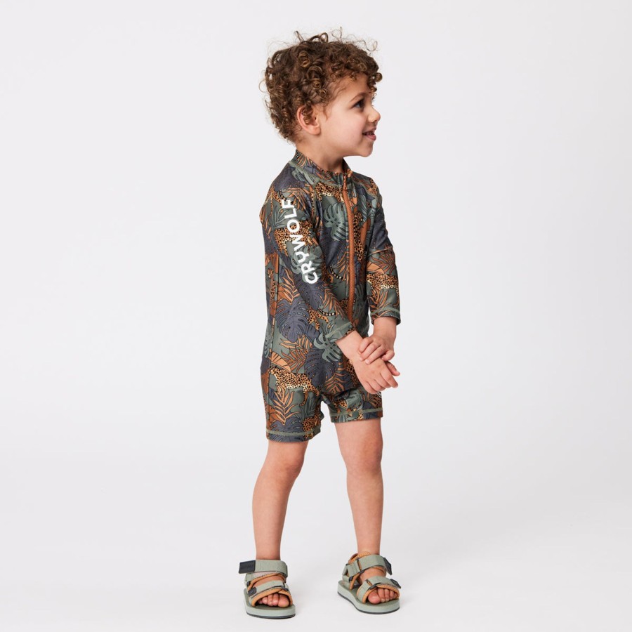 Baby [0-23M] Crywolf Swim | Crywolf Rash Suit Jungle