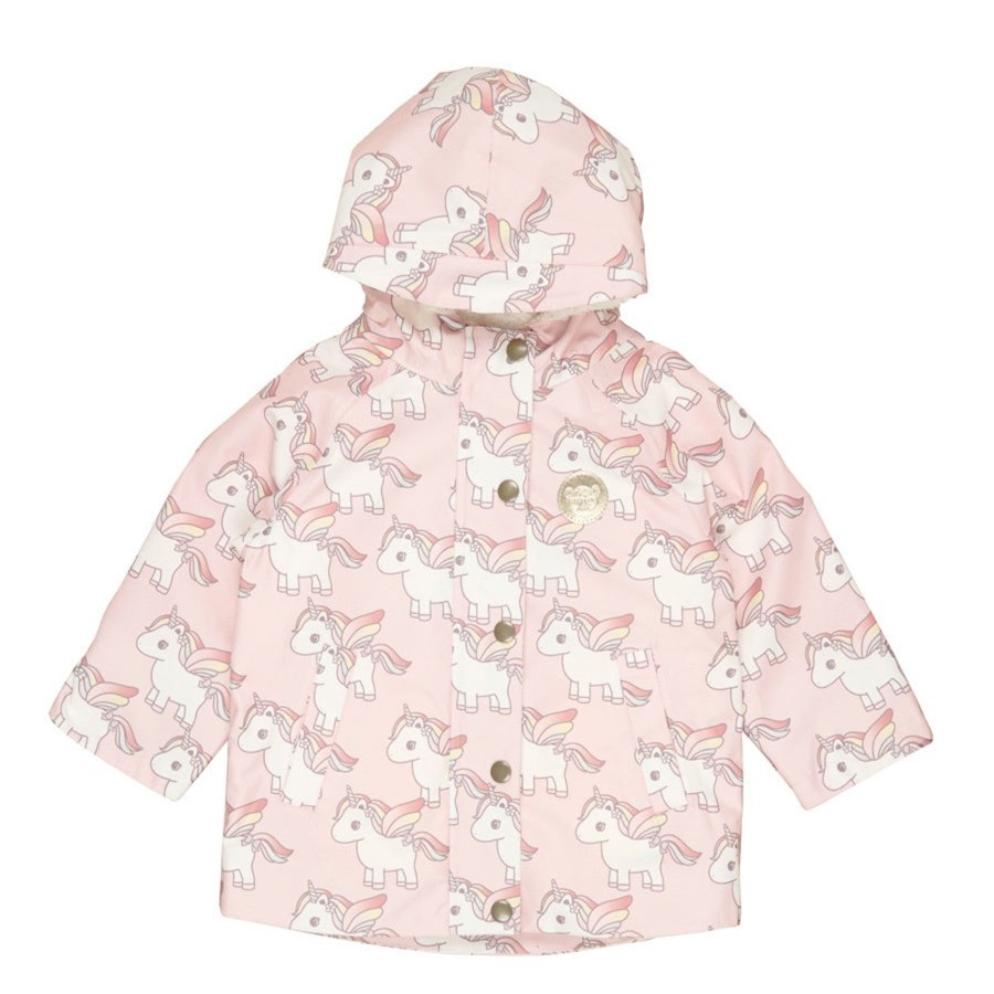 Baby [0-23M] Huxbaby Rainwear | Huxbaby Unicorn Raincoat - Lotus