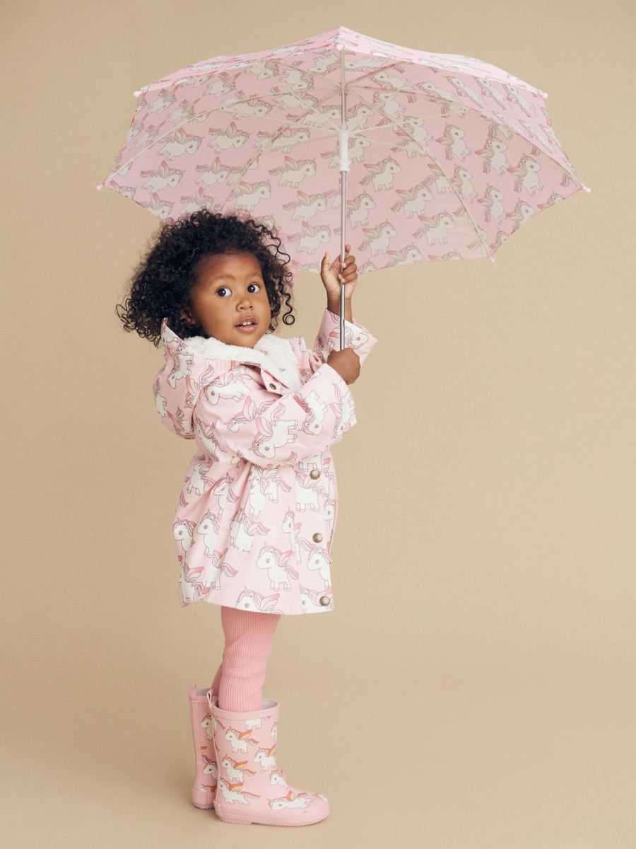 Baby [0-23M] Huxbaby Rainwear | Huxbaby Unicorn Raincoat - Lotus