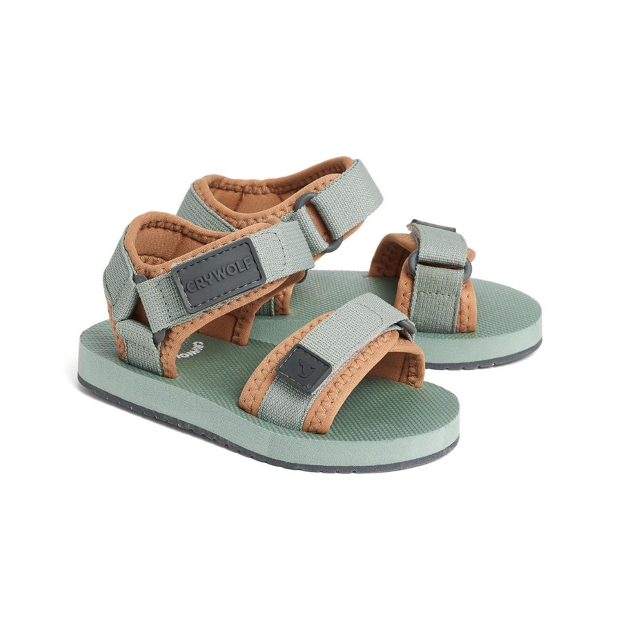 Baby [0-23M] Crywolf Footwear | Crywolf Beach Sandal - Sage