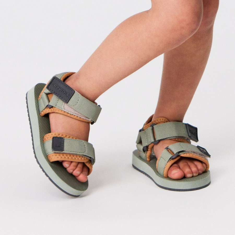 Baby [0-23M] Crywolf Footwear | Crywolf Beach Sandal - Sage