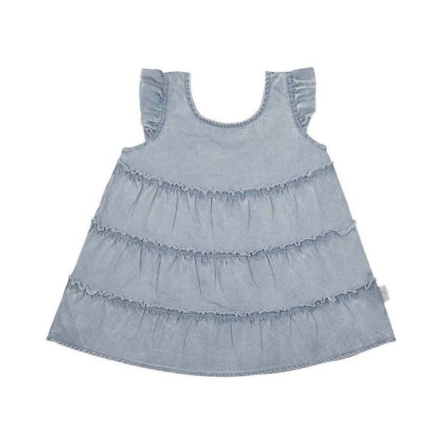 Baby [0-23M] Toshi Dresses | Toshi Baby Dress Tiered - Indiana