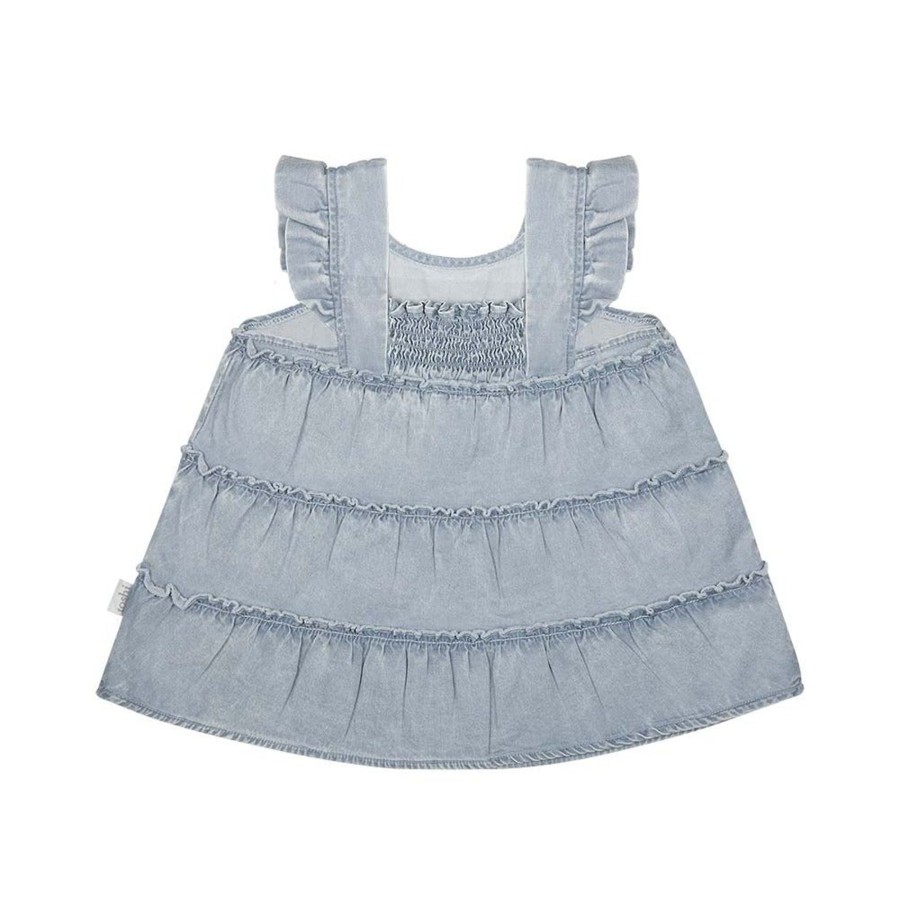 Baby [0-23M] Toshi Dresses | Toshi Baby Dress Tiered - Indiana