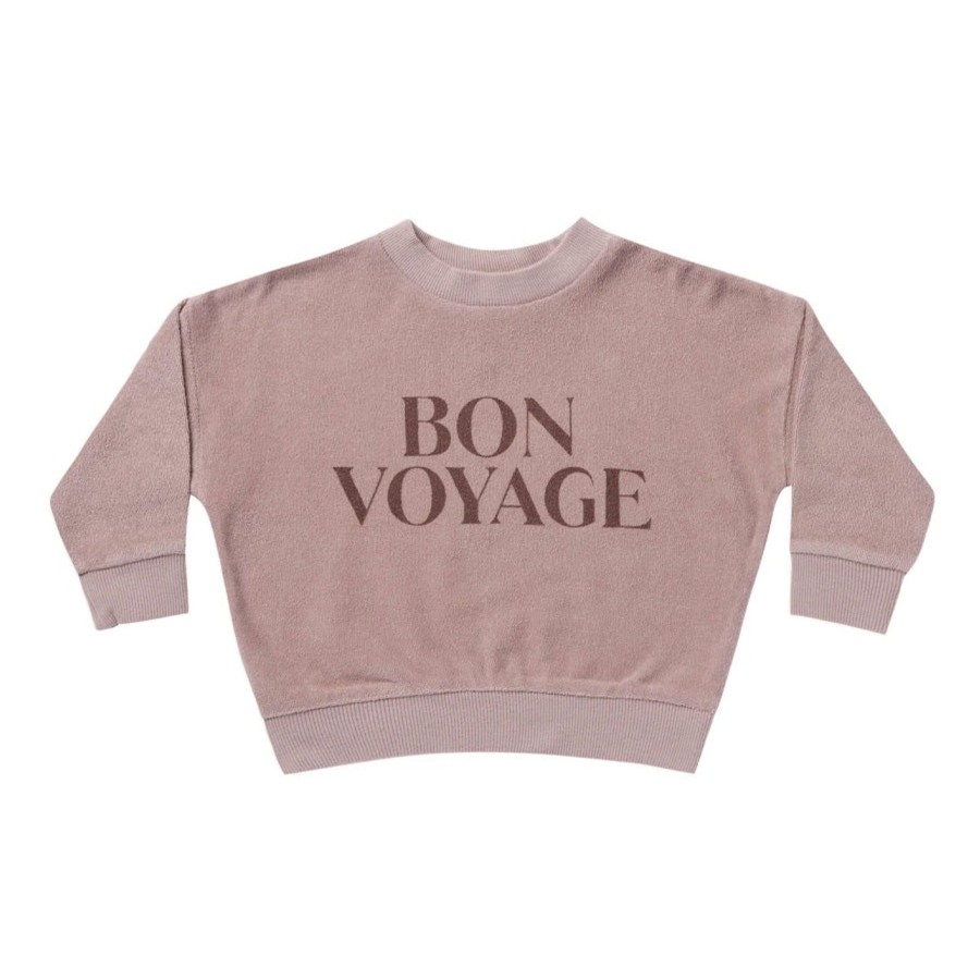 Child [2-14] Rylee + Cru Jumpers | Rylee + Cru Terry Crewneck - Bon Voyage