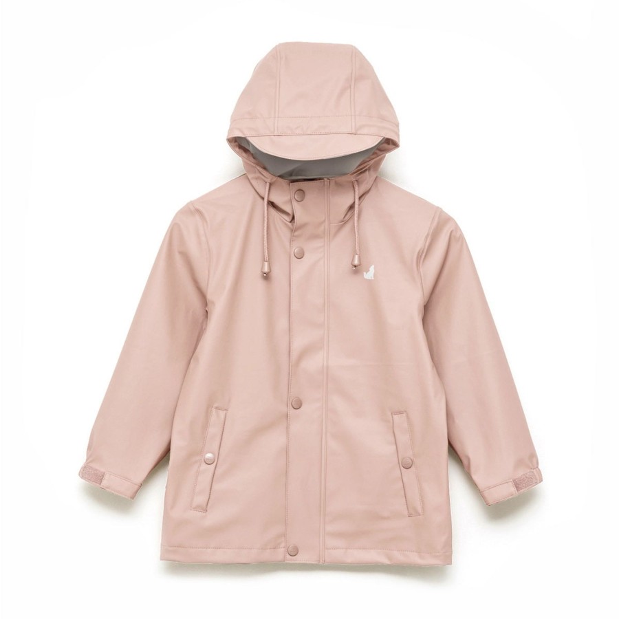 Child [2-14] Crywolf Rainwear | Crywolf Play Jacket - Dusty Pink